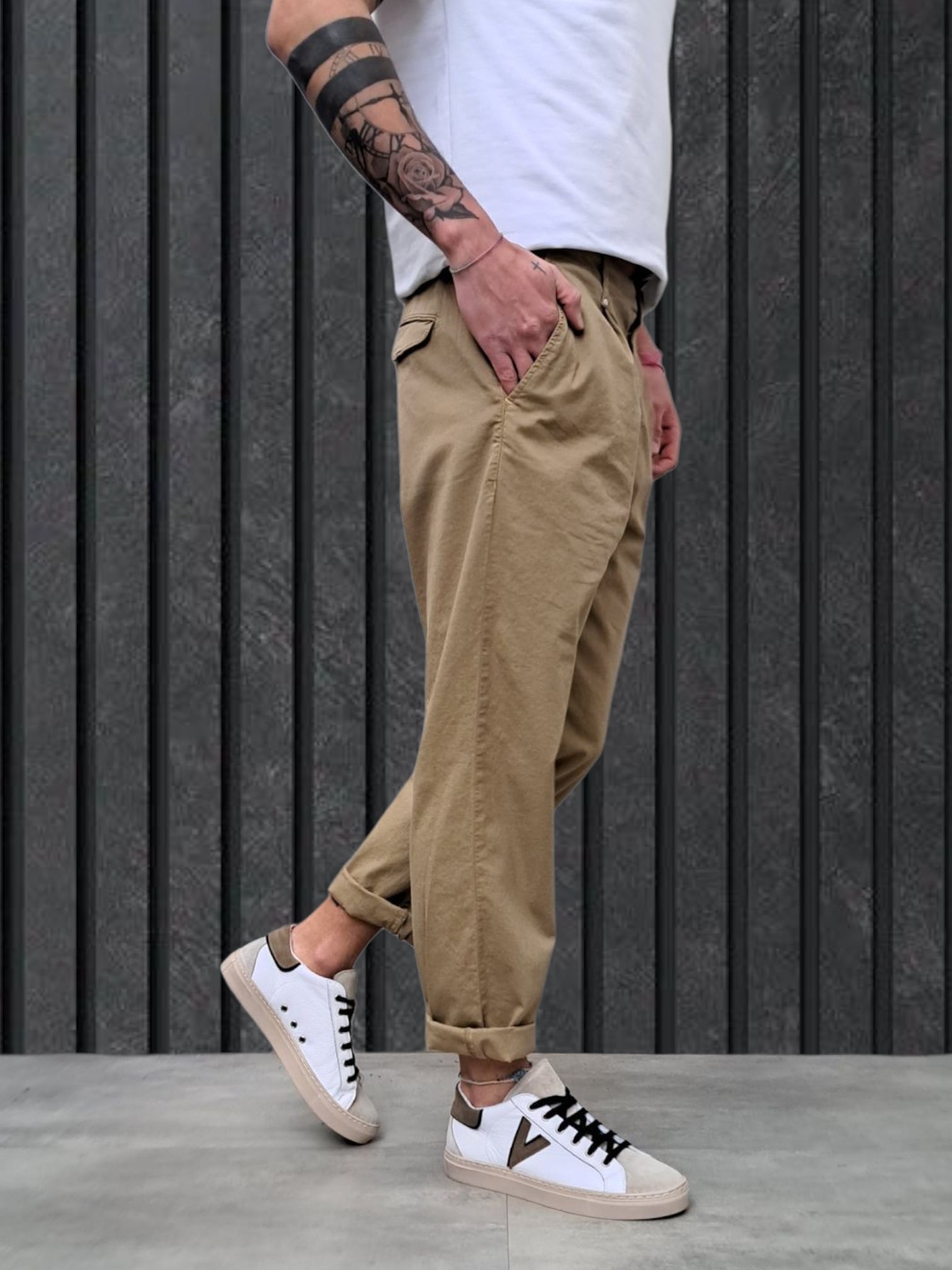 PANTALONE CON COULISSE DESERTO