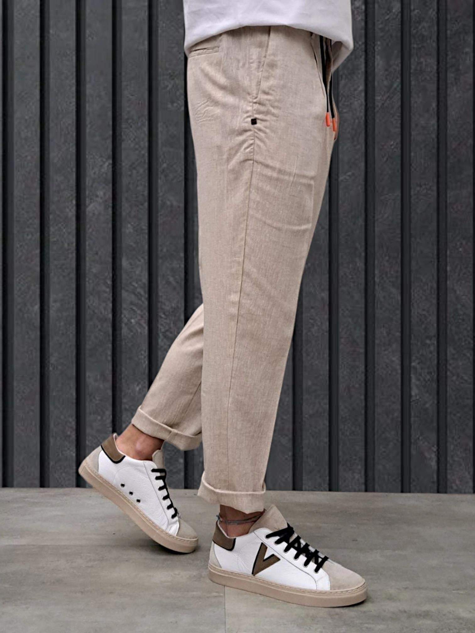 PANTALACCIO IN LINO CORDA