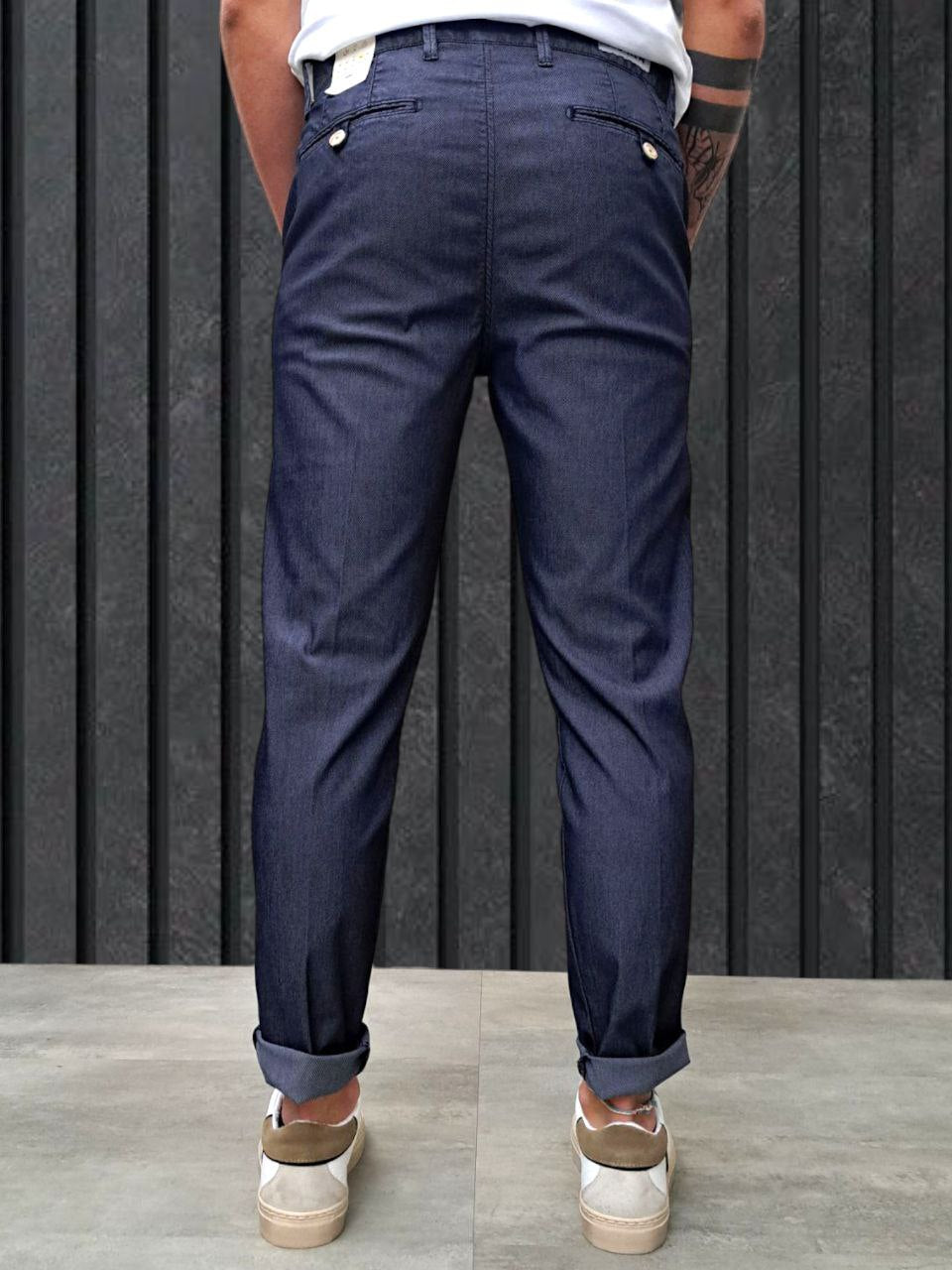 CHINOS BLU