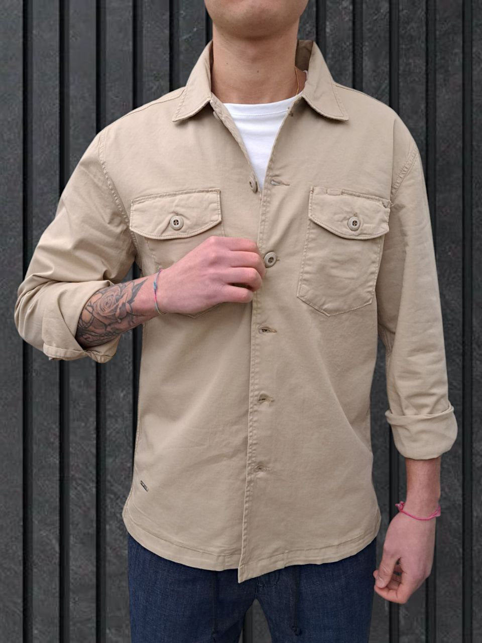 OVERSHIRT BEIGE