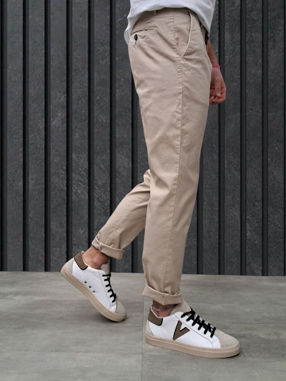 CHINOS OPERATO BEIGE