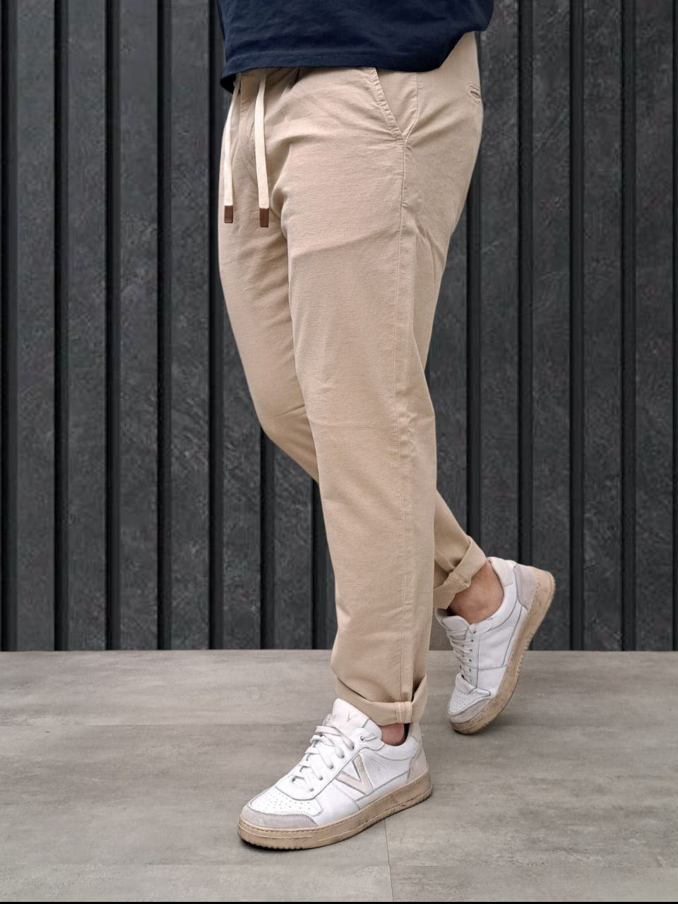 CHINO CON COULISSE Beige