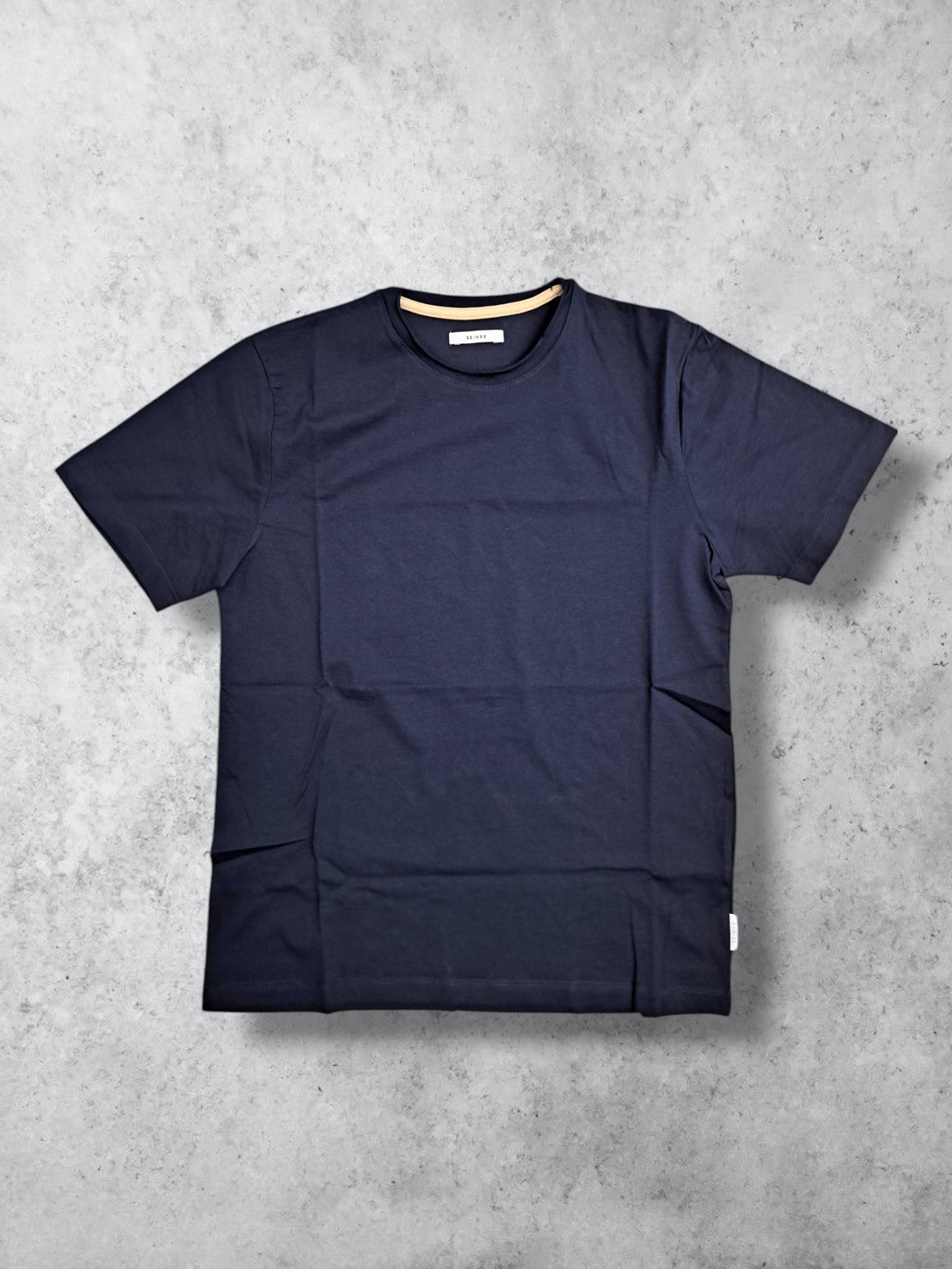 T- SHIRT TAGLIO VIVO Blu