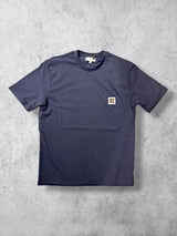 T-SHIRT LOGO BLU