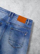 JEANS CON ROTTURE ELASTICIZZATO