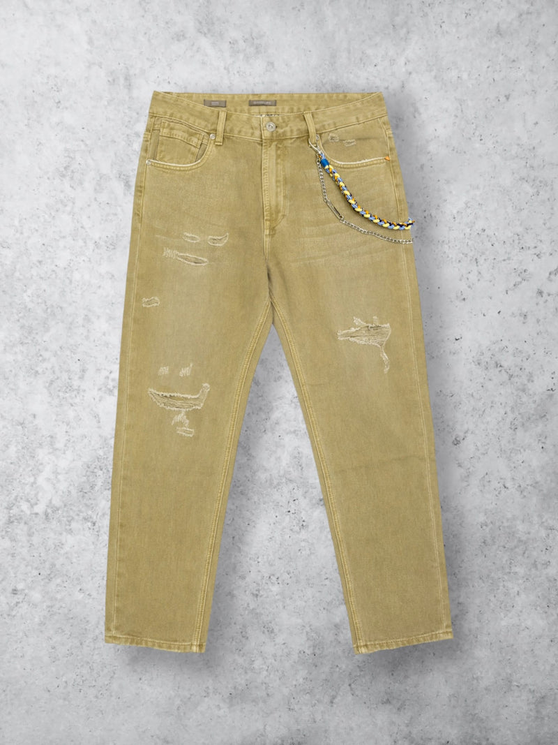 BULL DENIM SAND CON ROTTURE