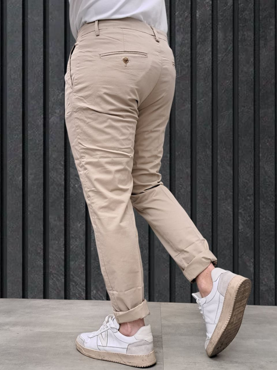 CHINO CON PENCE BEIGE