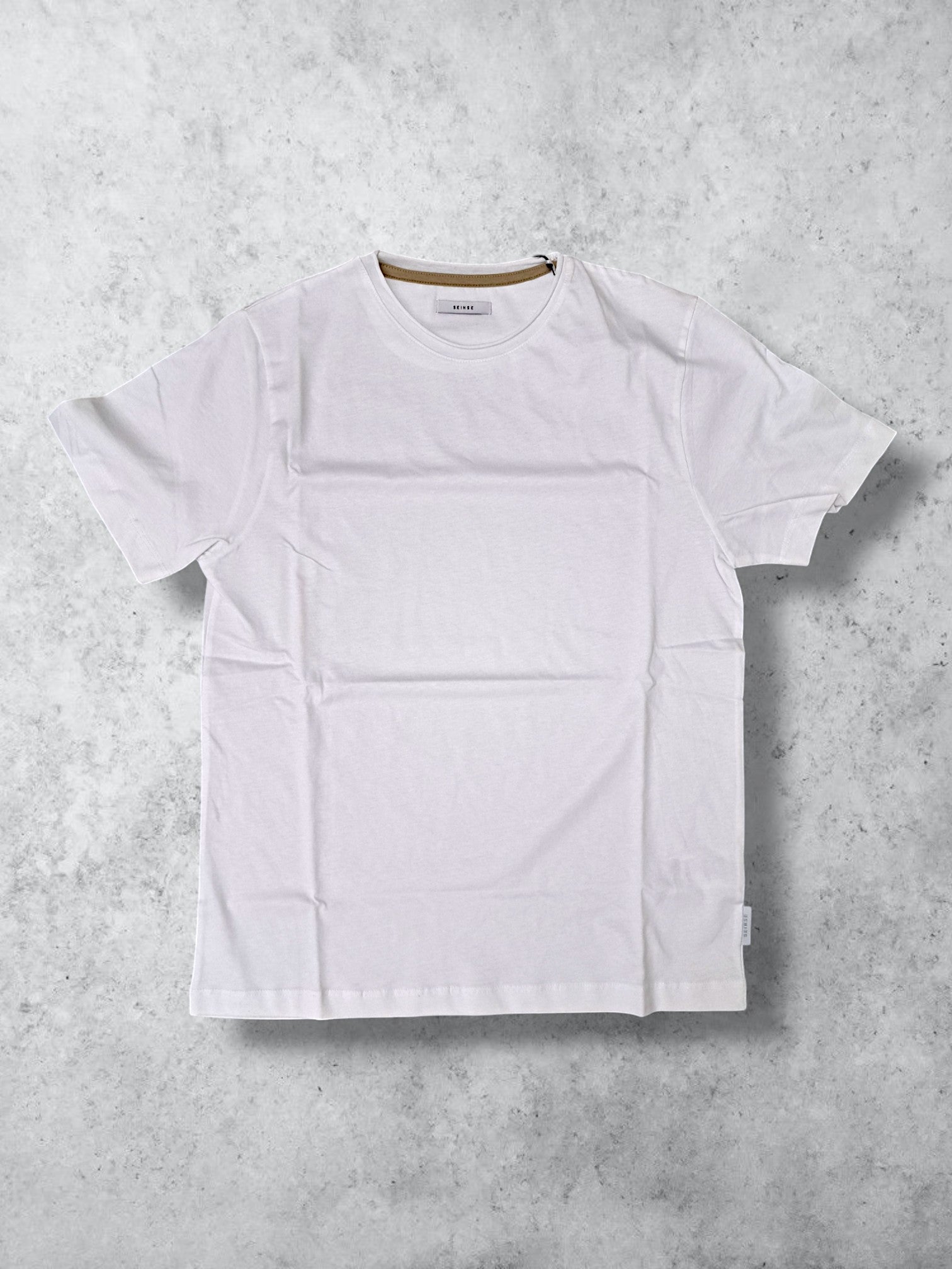 T-SHIRT TAGLIO VIVO Bianco