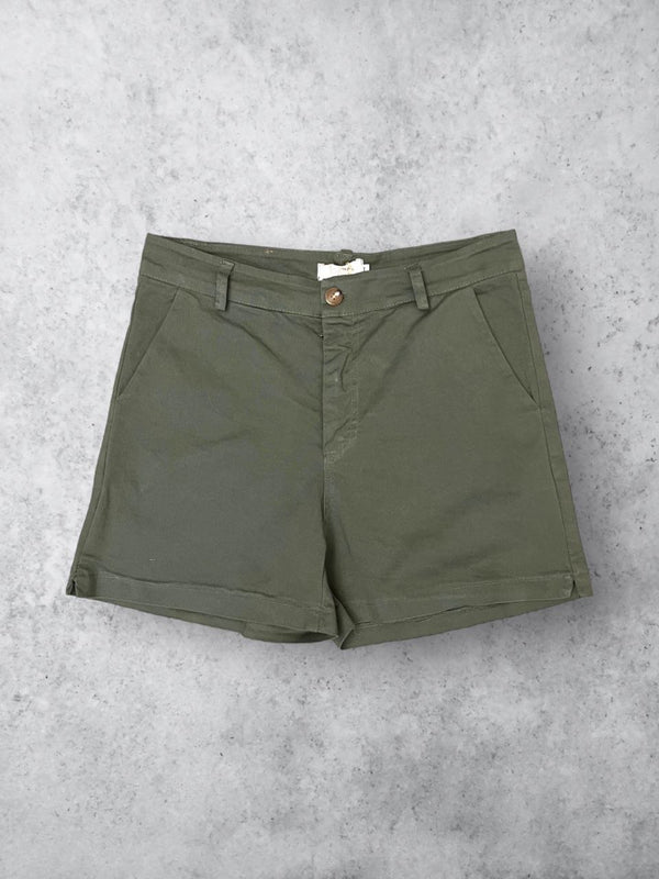 BERMUDA CHINO MILITARE