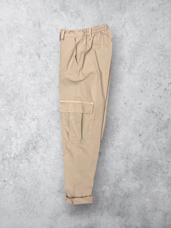 PANTALONE CARGO BEIGE